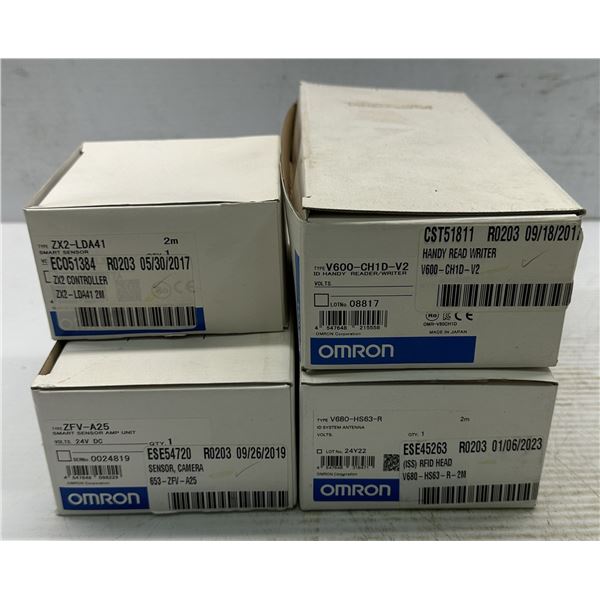 Lot of (4) Misc. Omron Items as Pictured