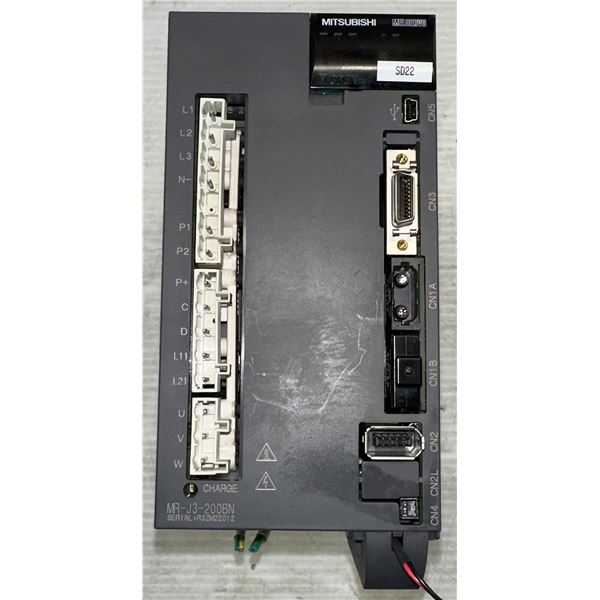 Mitsubishi #MR-J3-200BN AC Servo Drive