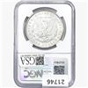 Image 2 : 1880 Morgan Silver Dollar NGC MS62