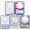 Image 2 : 2013-2022 [5] Silver Eagle  SP/MS69/70