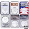 Image 1 : 1996-2019 [6] Silver Eagle  PF/MS69/70