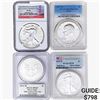 Image 1 : 1972-2012 [4] 3 SE, 1 $1 NGC/PCGS PR/MS/SP69/70
