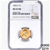 Image 1 : 1955-S Wheat Cent NGC MS67 RD