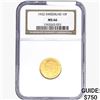 Image 1 : 1922 .0933oz. Gold Swizerland 10 Francs NGC MS66