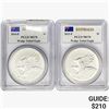 Image 1 : 2014-2015-P [2] 1oz. SILV Austrian $1 PCGS MS70