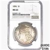 Image 1 : 1896 Morgan Silver Dollar NGC MS63