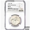 Image 1 : 1925 Stone Mountain Half Dollar NGC MS64