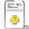 Image 1 : 2023 G.Britain Â£25 1/4oz. Gold 353rd NGC MS69 Brit