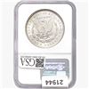 Image 2 : 1887 Morgan Silver Dollar NGC MS64