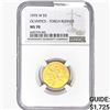 Image 1 : 1995-W .2419oz. Gold $5 Olympics  NGC MS70