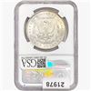 Image 2 : 1883-CC Morgan Silver Dollar NGC MS64