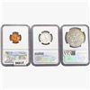 Image 2 : 1955-1972 [3] 1 1C, 1 25C, 1 $1 NGC MS/AU65/66