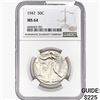 Image 1 : 1947 Walking Liberty Half Dollar NGC MS64