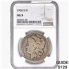 Image 1 : 1902-S Morgan Silver Dollar NGC AG3