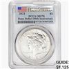 Image 1 : 2021 Silver Peace Dollar PCGS MS70 100th ANNIV.