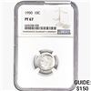 Image 1 : 1950 Roosevelt Dime NGC PF67