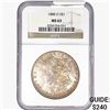 Image 1 : 1888-O Morgan Silver Dollar NGC MS63