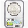 Image 2 : 1884-CC Morgan Silver Dollar NGC MS63 GSA Hoard