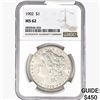 Image 1 : 1902 Morgan Silver Dollar NGC MS62