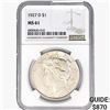 Image 1 : 1927-D Silver Peace Dollar NGC MS61