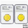 Image 1 : 2023 [2] G.Britain Â£50 1/2oz. Gold 349th NGC MS69
