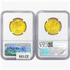 Image 2 : 2023 [2] G.Britain Â£50 1/2oz. Gold 349th NGC MS69