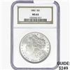 Image 1 : 1882 Morgan Silver Dollar NGC MS63