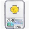Image 2 : 2023 G.Britain Â£25 1/4oz. Gold 293rd NGC MS69 Brit