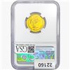 Image 2 : 2023 G.Britain Â£25 1/4oz. Gold 303rd NGC MS69 Brit