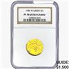 Image 1 : 1986-W .2419oz. Gold $5 Liberty NGC PF70 UC