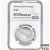 1964 Kennedy Half Dollar NGC PF65 Accent Hair
