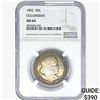 Image 1 : 1892 Columbia Half Dollar NGC MS64