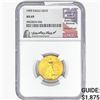 Image 1 : 1999 $10 1/4oz. Gold Eagle NGC MS69 Signed Frost