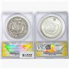 Image 2 : 1892&1898 [2] Morgan Silver Dollar ANACS EF/MS