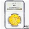 Image 1 : 1924 $20 Gold Double Eagle NGC MS65