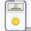 Image 1 : 1909-D $5 Gold Half Eagle NGC MS62