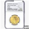Image 1 : 2008-W $25 1/2oz. Gold Eagle NGC MS69 Burnished