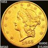 Image 1 : 1853 $20 Gold Double Eagle UNCIRCULATED