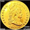 Image 1 : 1800 $5 Gold Half Eagle CHOICE BU