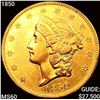 Image 1 : 1850 $20 Gold Double Eagle UNCIRCULATED