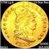 Image 1 : 1798 Lg 8 13 Star Rev $5 Gold Half Eagle UNCIRCULA