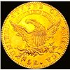 Image 2 : 1824 $5 Gold Half Eagle CHOICE BU+