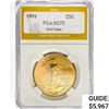 Image 1 : 1999 $50 1oz. Gold Eagle PGA MS70