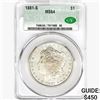 1881-S CAC Morgan Silver Dollar CAC MS64