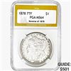 Image 1 : 1878 7TF Morgan Silver Dollar PGA MS64 REV 78