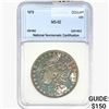Image 1 : 1879 Morgan Silver Dollar NNC MS62