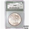 Image 1 : 1922 Silver Peace Dollar NTC MS65