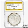 Image 1 : 1878 7/8TF Morgan Silver Dollar PGA MS65 Weak