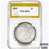 1899 Morgan Silver Dollar PGA MS63