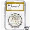 Image 1 : 1881-S Morgan Silver Dollar PGA MS66 PL